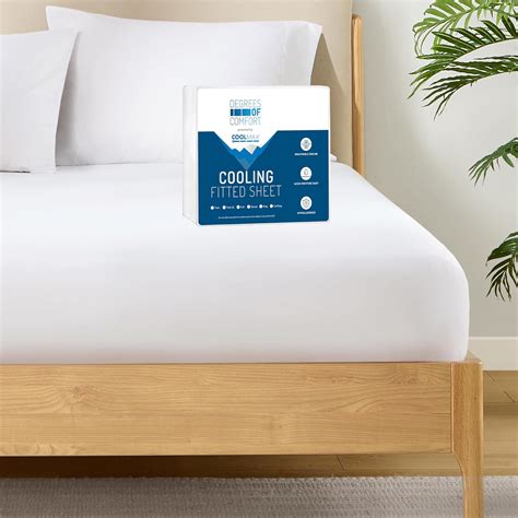 Degrees Of Comfort Coolmax Cooling Fitted Sheet Only Full