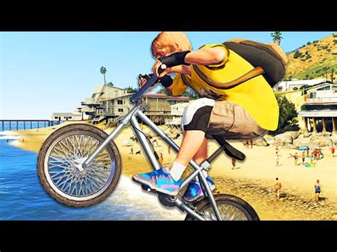 Gta Bmx Cinematic Stunt Montage Youtube