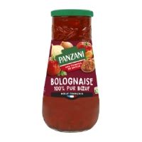 Sauce bolognaise bio PANZANI le pot de 390g à Prix Carrefour