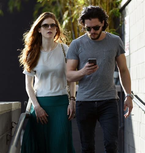 Kit Harington and Rose Leslie Romantic Shopping Spree in LA – Celeb Donut