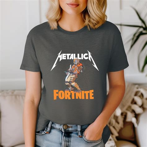 Fortnite Metallica Unisex Tshirt