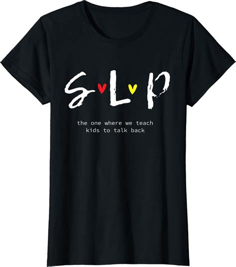 Slp Teacher Shirts Speech Language Pathologist Gift T Shirt Walmart