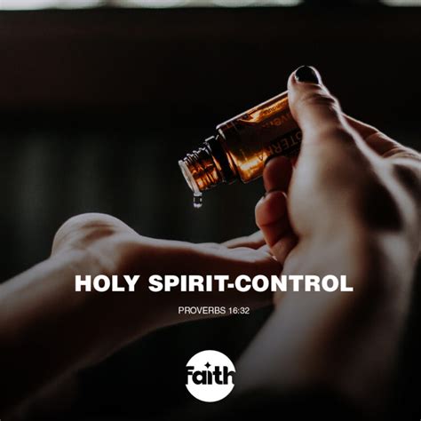 Holy Spirit Control