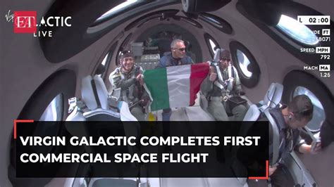 Virgin Galactic Completes First Commercial Space Flight Galactic