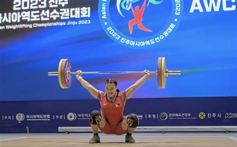 Vanessa Sarno Wins Three Silver Medals In Asian Weightlifting