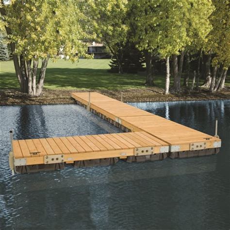 Port Side Floating Dock 4 Ft X 10 Ft Rona