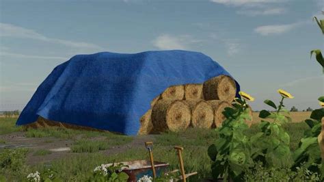 Pile De Balles Rondes FS22 V1 0 0 0 Mod FS25 Mods FS22 Mods