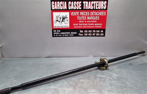 ARBRE DE TRANSMISSION MF 3060 TYPE DANA CASSE TRACTEUR