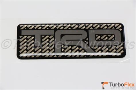 Toyota Trd Emblem Decal Genuine Oem Ptr26 17640 Ebay