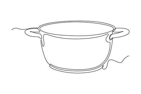 Cooking Pan Drawing