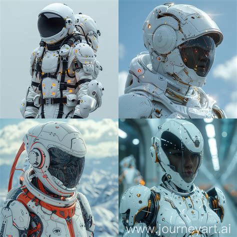 Futuristic space suit by Pickgameru on DeviantArt