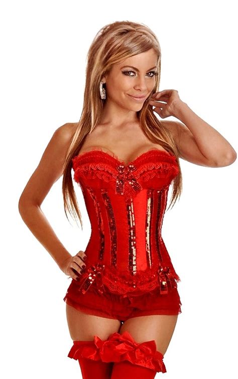 Burlesque Sequin Underwire Corset Spicylegs