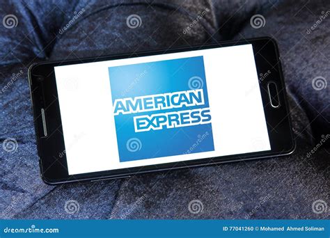 Logotipo De La American Express Imagen Editorial Imagen De Insignia