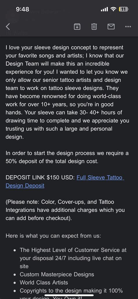 Customtattoodesign Ca Is This The Real Deal Pricing Attached With