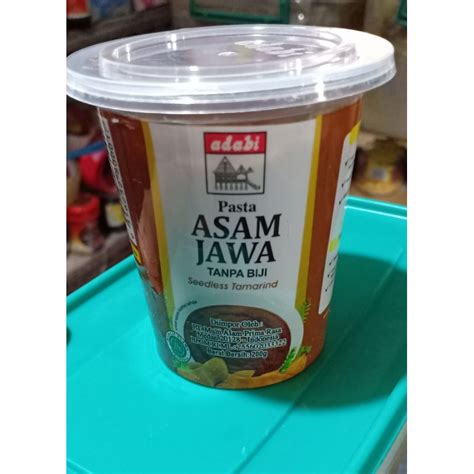 Jual Adabi Pasta Asam Jawa Tanpa Biji Seedless Tamarind Gr