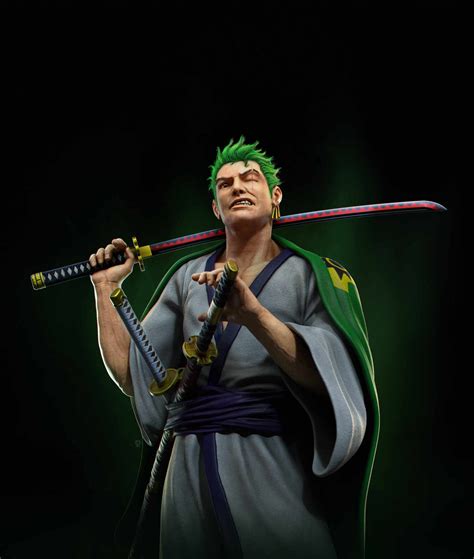 Zoro fanart - ZBrushCentral