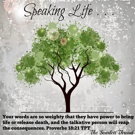 Speak Life Scripture