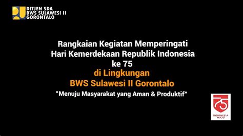 Rangkaian Agustus Ke Bws Sulawesi Ii Gorontalo Youtube