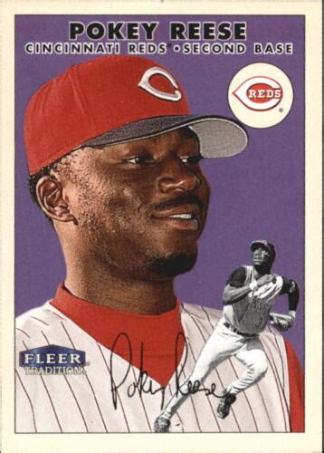 Fleer Tradition Baseball Card Pokey Reese Ebay