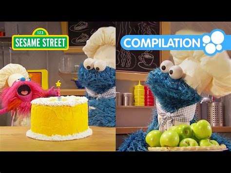 Sesame Street: Fun & Easy Desserts for Kids | Cookie Monster's Foodie Truck Compilation - Videos ...