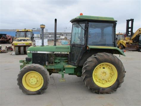 Technical Specifications And Data For John Deere 2450 Tractor