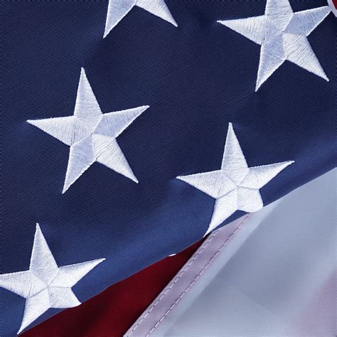 Frf Flag American Flag 3x5 Ft American Flags For Outside 3x5 Embroidered Stars 210d Nylon Us