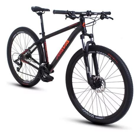 Bicicleta Tsw Rava Pressure Mtb V Freios A Disco Cor Preto Vermelho