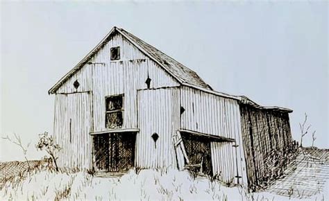 Old Barns Clip Art Library