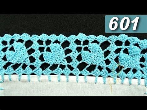 Linda Puntilla De CORAZONES 601 Puntillas Maribel Crochet Edging