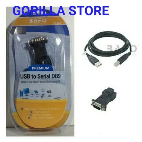 Jual BAFO BF 810 USB To Serial Adapter DB9 Shopee Indonesia