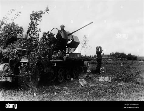 Deutsche Flak An Der Ostfront Stockfotografie Alamy