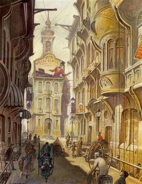 The Geeky Nerfherder Artist Spotlight The Art Of François Schuiten