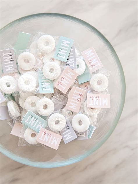 These DIY Mint To Be Wedding Favors Are Beyond Adorable Copper