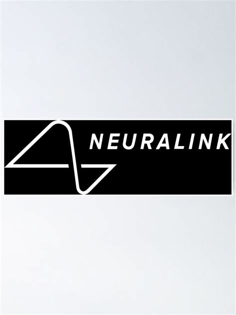 "Neuralink Logo" Poster for Sale by InsideOutside | Redbubble