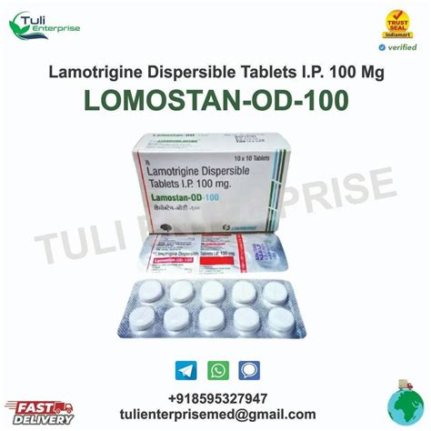 Lamotrigine 100 Mg Tablets At ₹ 250stripe Lamotrigine Tablets In New