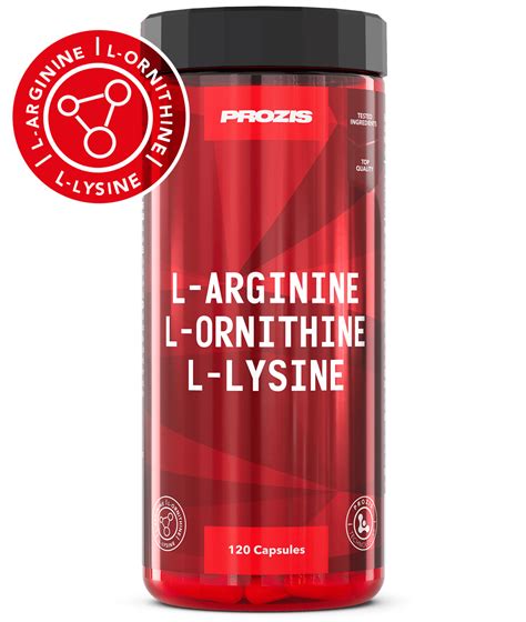 Prozis L Arginine L Ornithine L Lysine