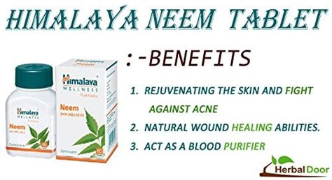 Himalaya Neem Tablets 60 Pcs Pack Of 4 Price In India