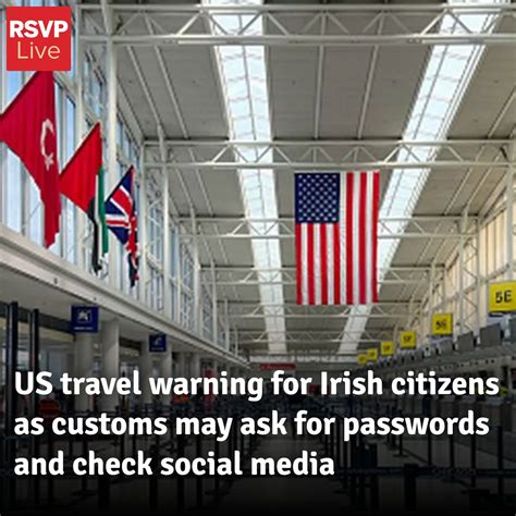 RSVP - The Department of Foreign Affairs' advice says that any Irish