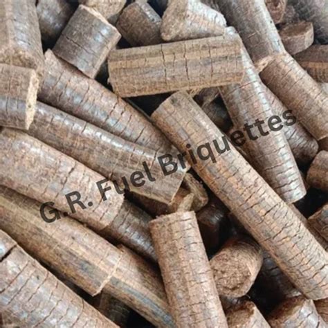 Sawdust Biofuel Briquettes For Boilers Cylindrical At Rs