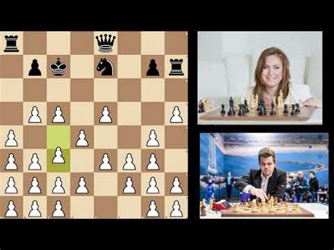 Magnus Carlsen Vs Judit Polgar Horde Chess Youtube