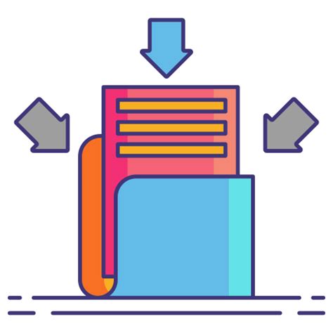 Data Collection Flaticons Lineal Color Icon