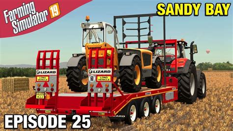 Clearing The Bales Farming Simulator 19 Timelapse Sandy Bay Seasons Fs19 Ep 25 Youtube