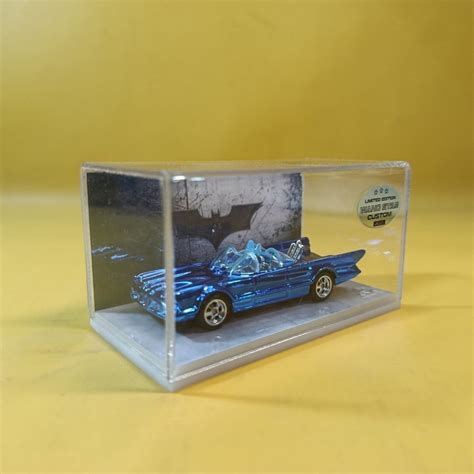 Hot Wheels BATMAN BATMOBILE Blue CHROME WANGSTAR CUSTOM Limited REAL RIDERS EBay