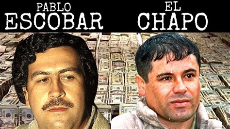 El Chapo Vs Pablo Escobar How Do They Compare Youtube