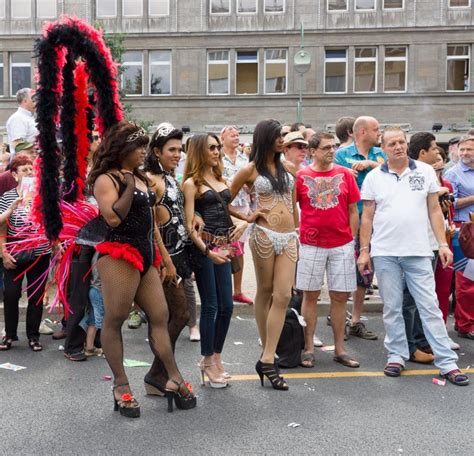 Christopher Street Day Berlin L Allemagne Image Stock Ditorial