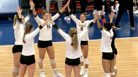 Tampa Vs Bentley Dii Volleyball Championship Quarterfinal Full