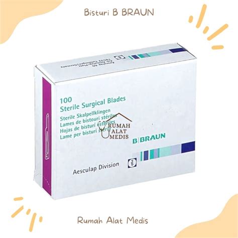 Jual Per Box Bisturi B Braun Isi Pcs Mata Pisau Bisturi