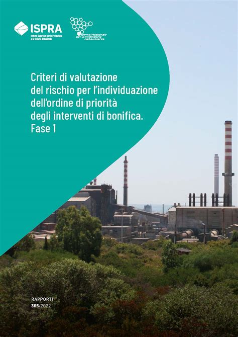 Criteri Di Valutazione Del Rischio Per Lindividuazione Dellordine Di