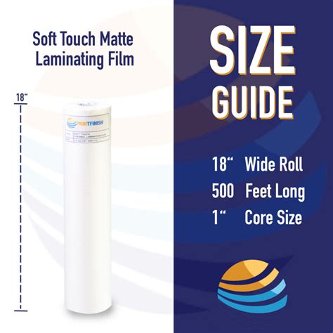 Soft Touch Matte Laminating Film Printfinish