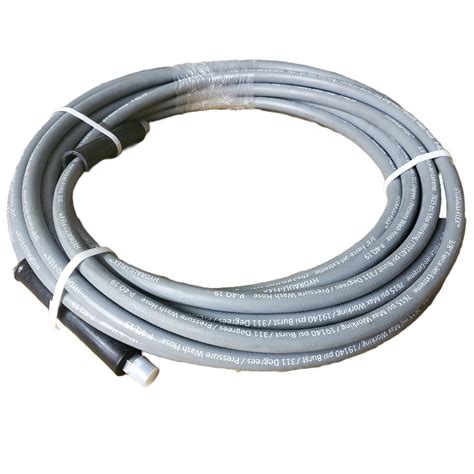 3 8 50ft 2 Wire Grey Smooth Cover 7615 PSI Fierce Jet Wash Bros